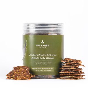 Crackers zaatar and sumac